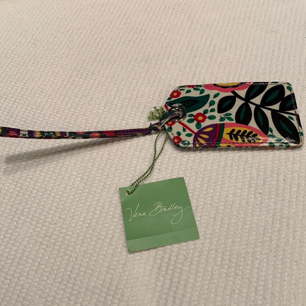 Vera Bradley luggage tag
